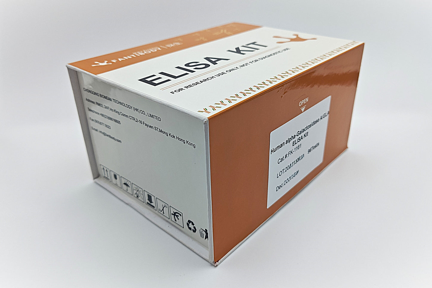 Human alpha-Galactosidase A/GLA ELISA Kit