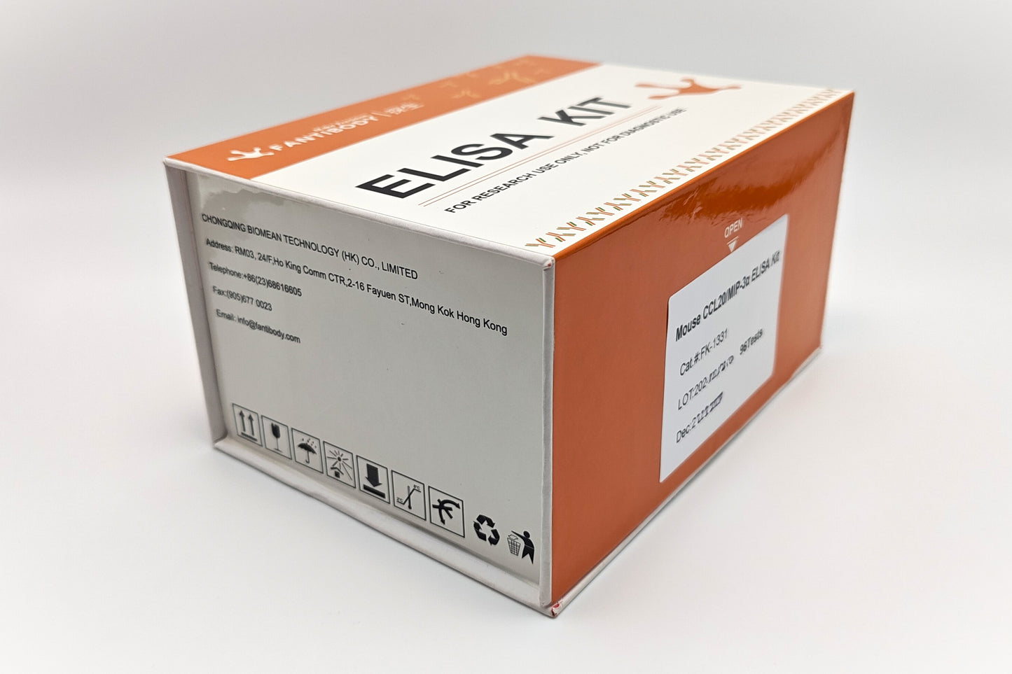 Mouse CCL20/MIP-3α ELISA Kit